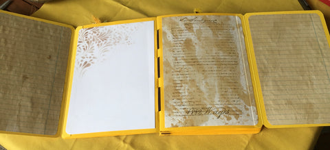 Journal "Sonnenblume 11" // handgemacht von Uta (Streifenhörnchen)