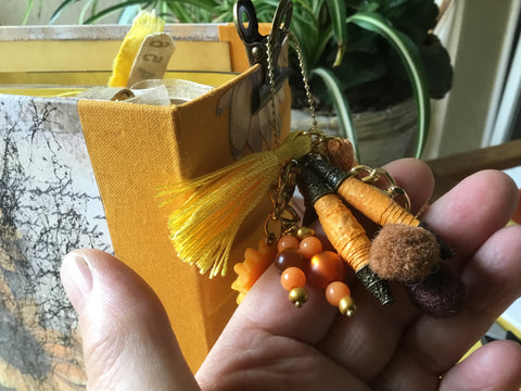 Journal "Sonnenblume 15" // handgemacht von Uta (Streifenhörnchen)