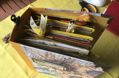 Journal "Sonnenblume 15" // handgemacht von Uta (Streifenhörnchen)