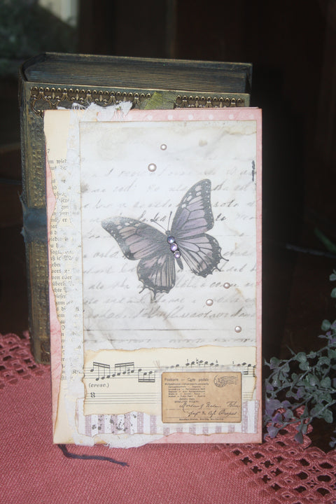 handmade notebook "Butterfly" // by Elke