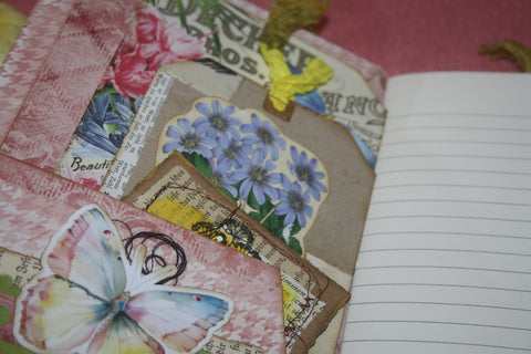 handmade notebook "Envelopes" // by Elke