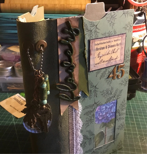 DIN lang Journal "Natur 8" // handgemacht von Uta