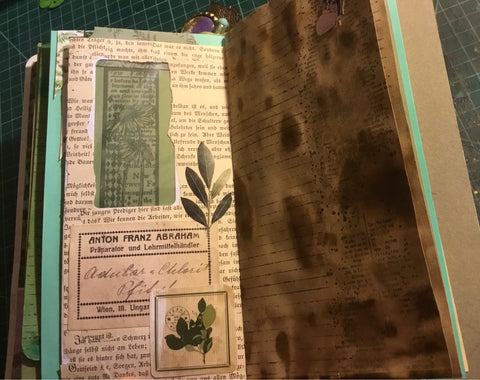 DIN lang Journal "Natur 8" // handgemacht von Uta