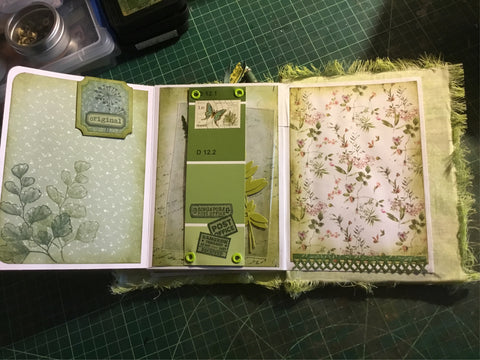 Handtaschen-Journal "Natur 7" // handgemacht von Uta