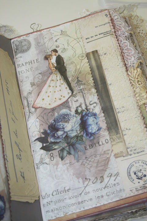 DIN A4 Journal "Vintage Ladies" // handgemacht von Betty