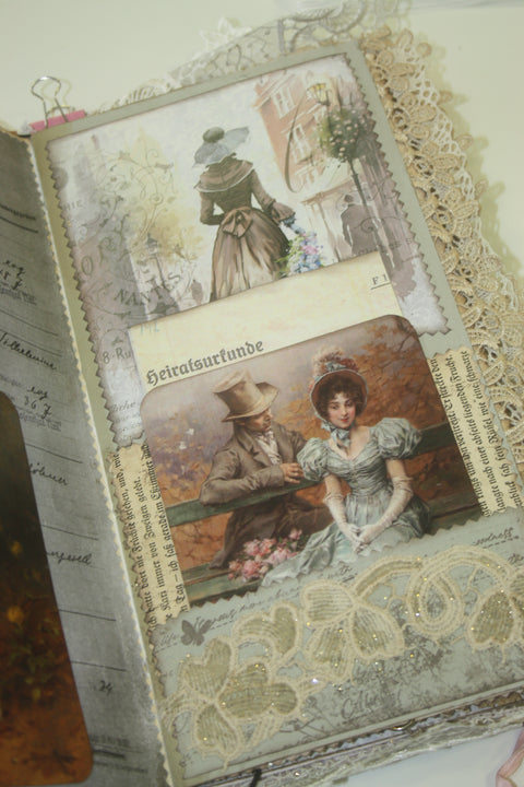 DIN A4 Journal "Vintage Ladies" // handgemacht von Betty