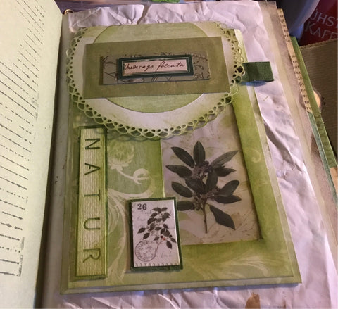 DIN A 5 Journal "Natur 1" // handgemacht von Uta