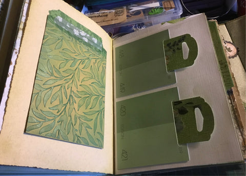 DIN A 5 Journal "Natur 1" // handgemacht von Uta
