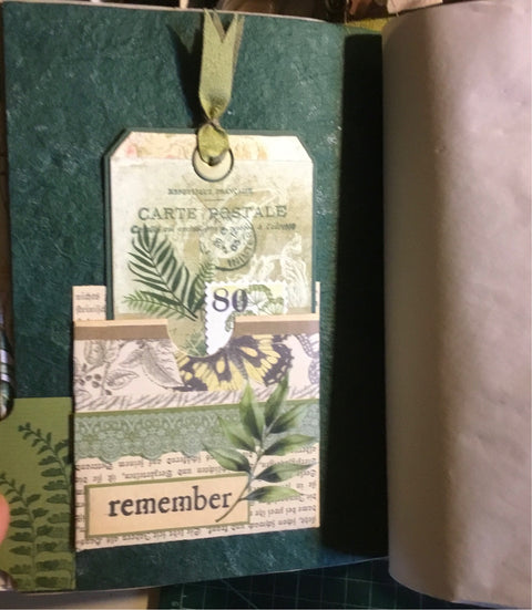 DIN A 5 Journal "Natur 1" // handgemacht von Uta