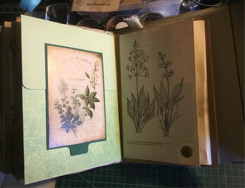 DIN A 5 Journal "Natur 1" // handgemacht von Uta