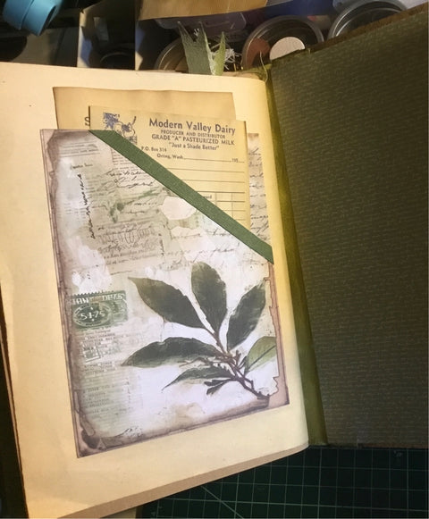 DIN A 5 Journal "Natur 1" // handgemacht von Uta