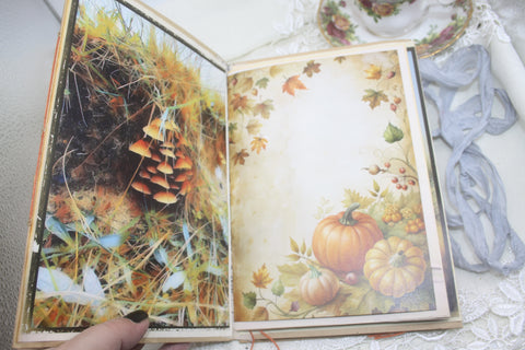 Flip-Flop-StarterJournal "Autumn and Pumpkins" // DIN A 5 // handgemacht von Ines