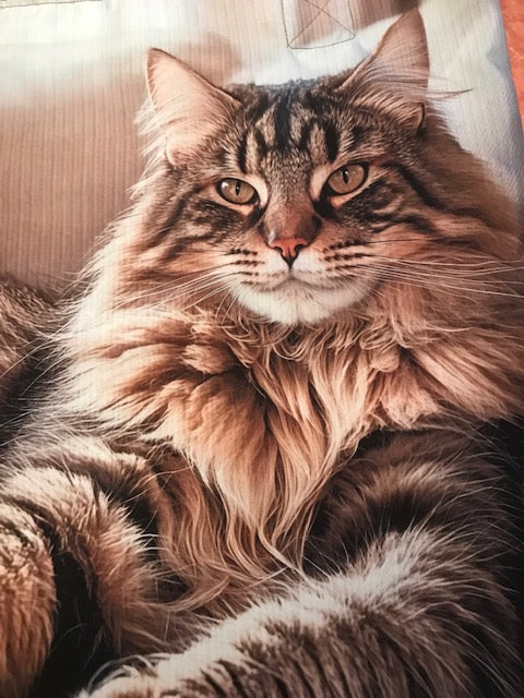 A 5 large journal with hidden ring binding "Spring" // handmade by Beate