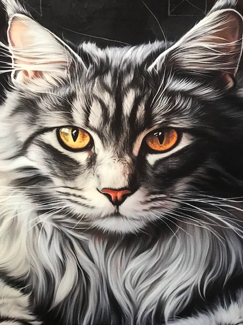 A 5 large journal with hidden ring binding "Spring" // handmade by Beate