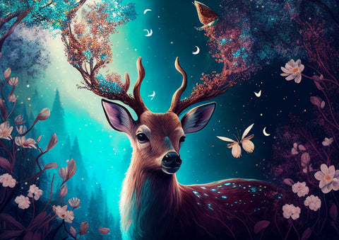 Posterset "Fantasy Forest" // 8 Seiten // DIN A 4 // einseitig bedruckt