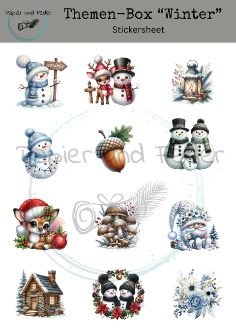 Themenbox "Winter" // Papier & Feder