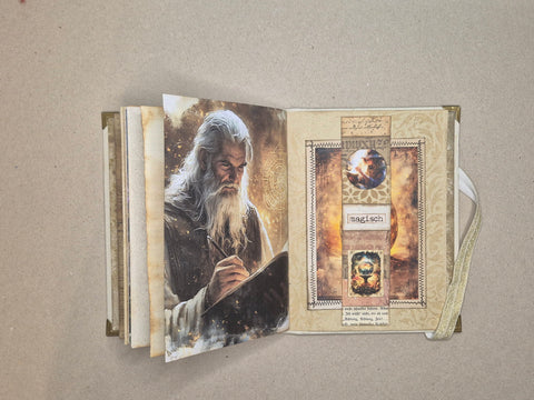 A5 Journal „Magie“ // handgemacht von Melly