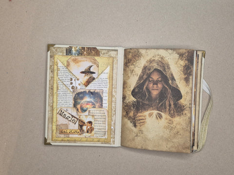 A5 Journal „Magie“ // handgemacht von Melly
