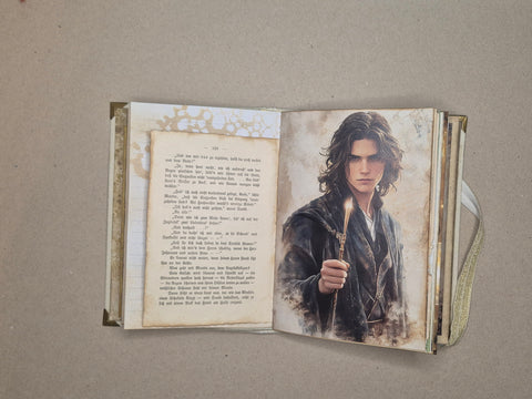 A5 Journal „Magie“ // handgemacht von Melly