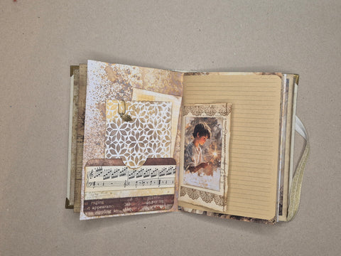 A5 Journal „Magie“ // handgemacht von Melly