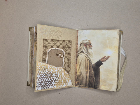 A5 Journal „Magie“ // handgemacht von Melly