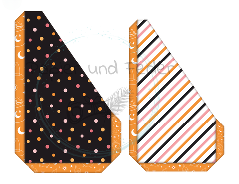 Kreativset // Multi-Pocket-Folio "Halloween (1)" // Papier & Feder // 9 Blatt // 160 g/m²