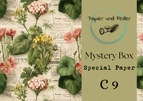 Papier & Feder "Mystery Box" - Papiersets Nrn. 6 - 10