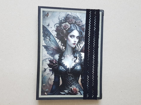 A5 Journal "Mystical Beauties" // handmade by Melly 