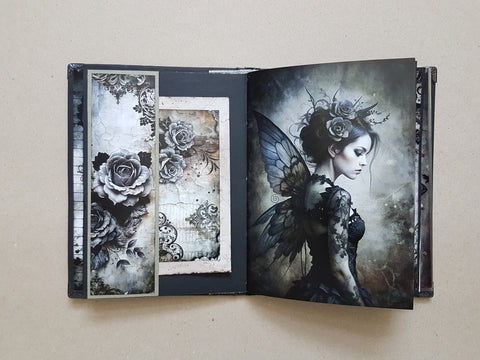 A5 Journal „Mystical Beauties“ // handgemacht von Melly