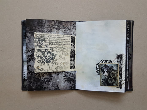 A5 Journal „Mystical Beauties“ // handgemacht von Melly