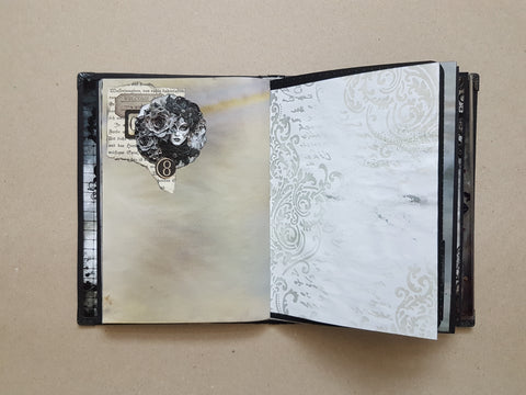 A5 Journal „Mystical Beauties“ // handgemacht von Melly