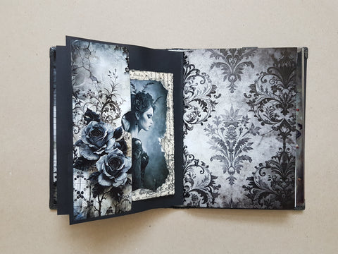 A5 Journal „Mystical Beauties“ // handgemacht von Melly