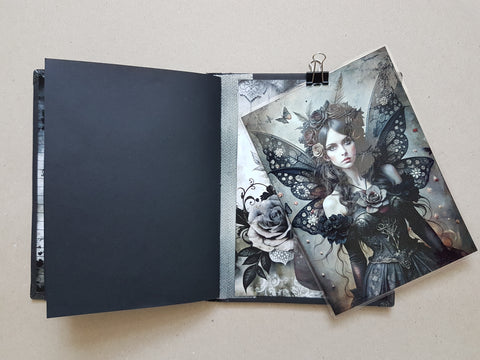 A5 Journal „Mystical Beauties“ // handgemacht von Melly