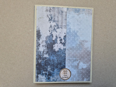 Notizblock Booklet „Blue Spirit“ // handgemacht von Melly