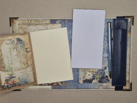 Notizblock Buch mit Stift „Lovely when you read“ // handgemacht von Melly