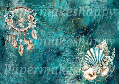 "Dreamcatcher" // Papermakeshappy // 7 sheets of design paper // printed on both sides