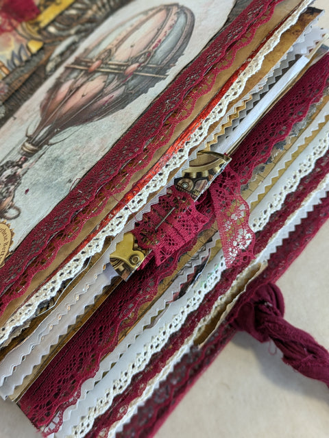 Journal "Lady Rosalie - Steampunk" // handgemacht von Betty