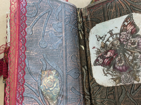 Journal "Lady Rosalie - Steampunk" // handgemacht von Betty