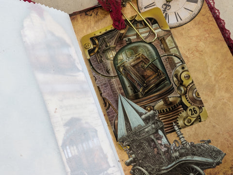 Journal "Lady Rosalie - Steampunk" // handgemacht von Betty