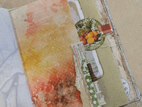 handmade Junk Journal "Kitchen mode" // by Ines