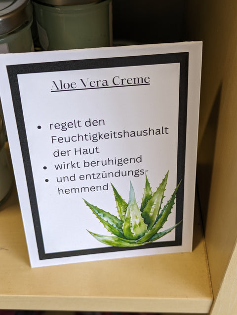 Aloe Vera Creme // handgemacht von Kräuterhexe Betty