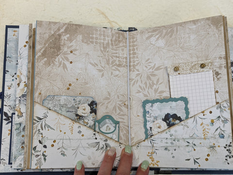 Journal "Forever Blue" // handgemacht von Melly