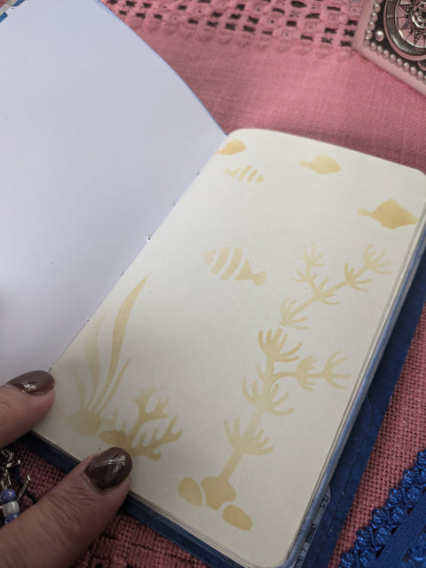 Notebook "Seagull" // handmade by Beate