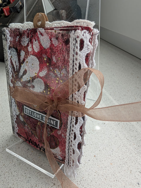 "Rotes-Zine" // handgemacht von Ute