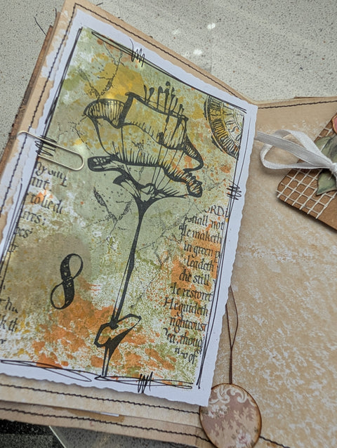 Journal "vollgepackt" // handgemacht von Ute