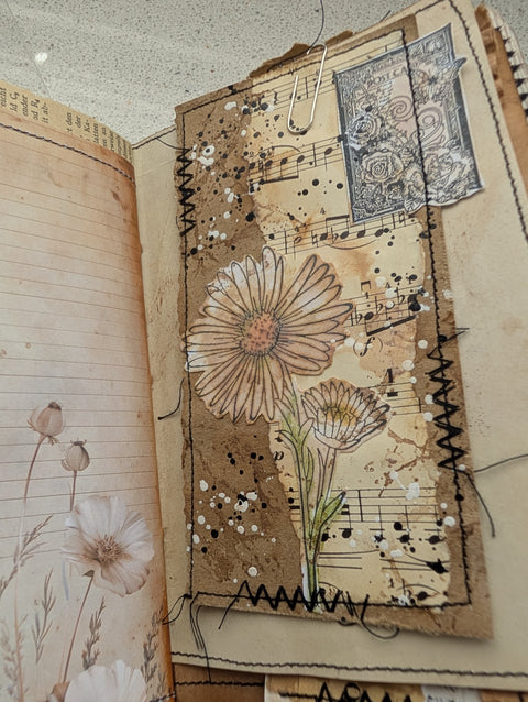 Journal "vollgepackt" // handgemacht von Ute