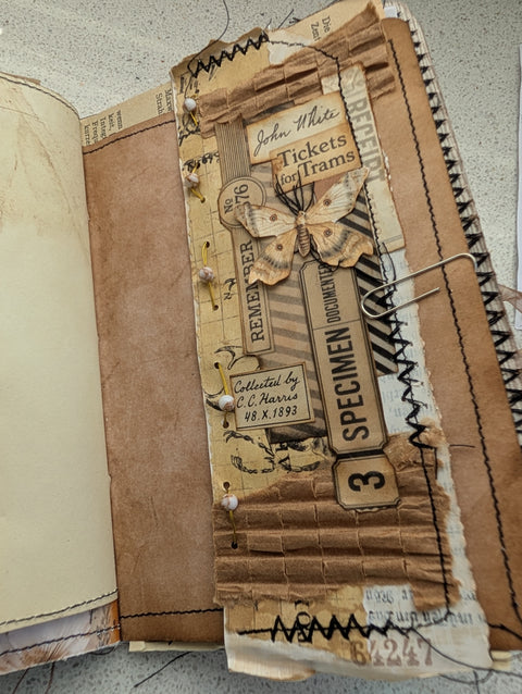 Journal "vollgepackt" // handgemacht von Ute