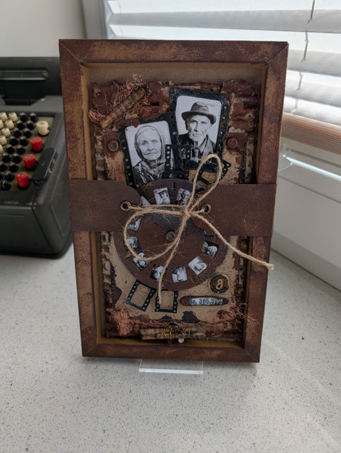 Rusty Rahmen "Topper" (5) // handgemacht von Ute