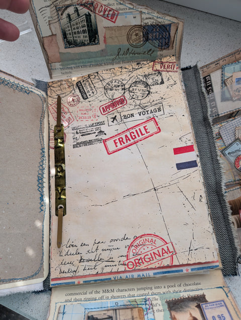 "Tag-Journal" (1) // handgemacht von Elke