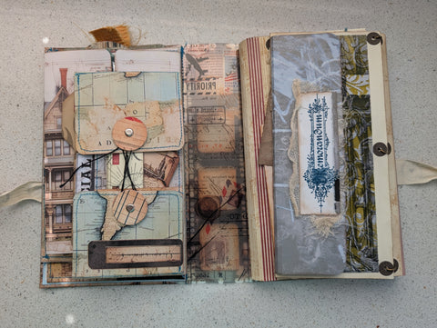 "Acetat-Journal" (3) // handgemacht von Elke